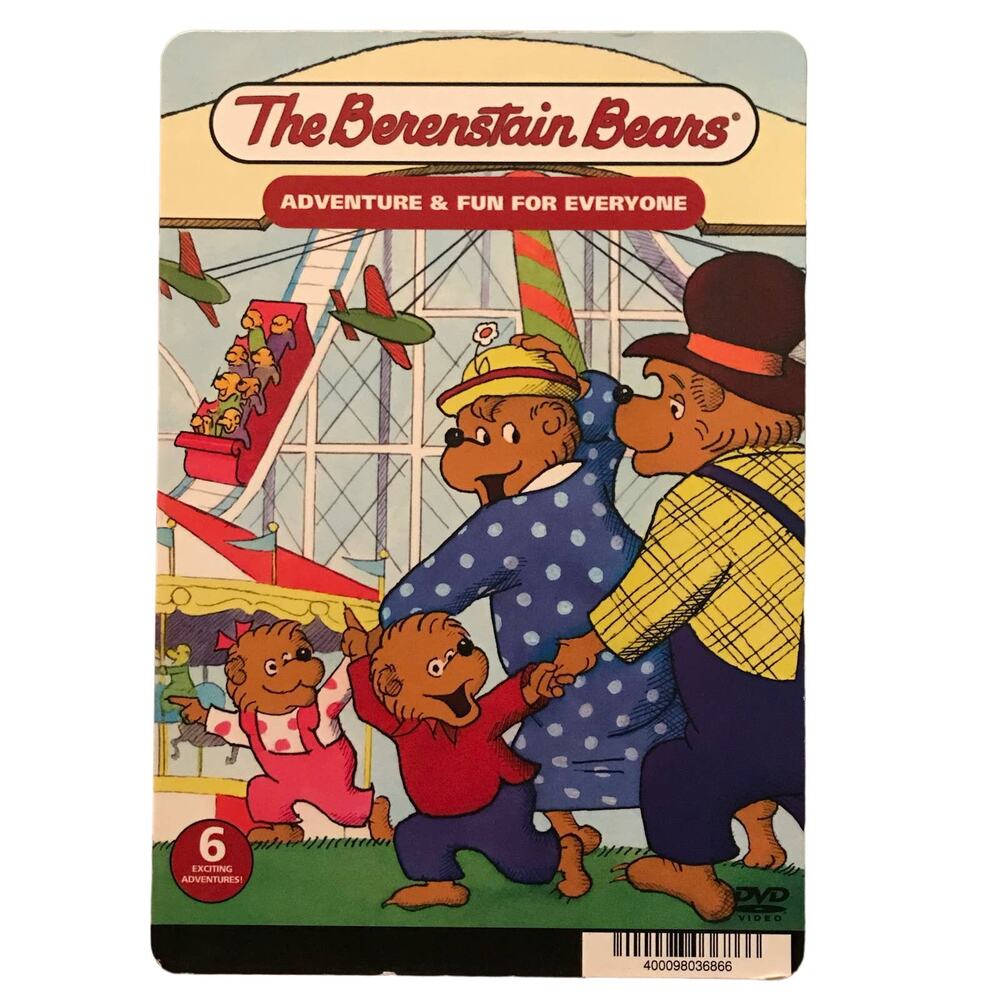 Mini Movie Poster - The Berenstain Bears - Art Home Office Decor Fits A5 Frame